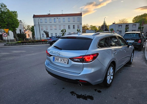 Mazda 6 cena 45900 przebieg: 205000, rok produkcji 2017 z Wągrowiec małe 211